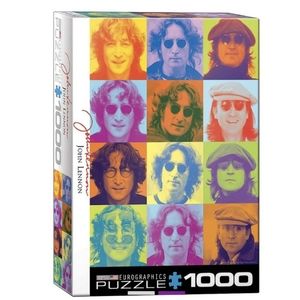 John Lennon color portraits 1000 piece puzzle